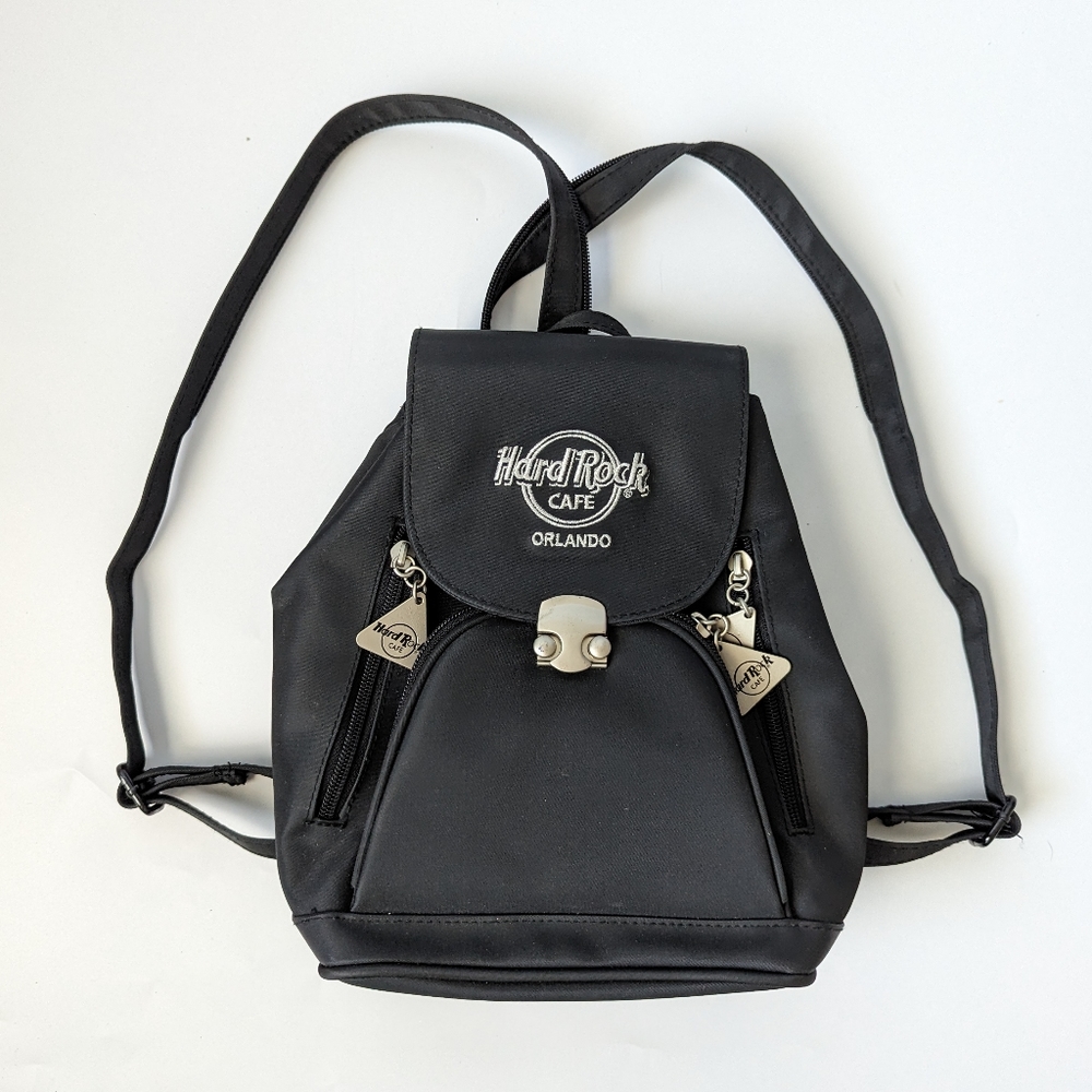 90s y2k CD player purse back pack purse hard Rock Cafe orlando